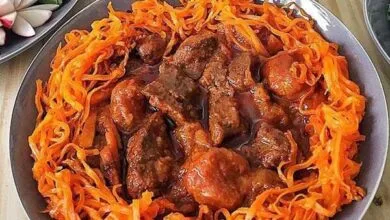 تهیه خورش هویج به سبک تبریزی ها