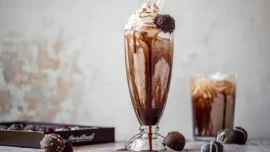 طرز تهیه میلک شیک تیرامیسو با لیدی فینگر