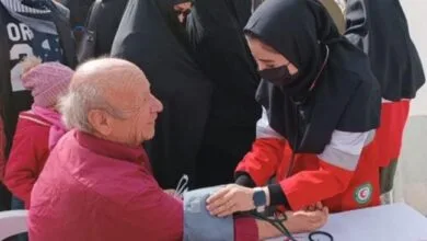 بهرهمندی 10 هزار و ۹۶۴ نفر از خدمات هلالاحمر در راهپیمایی ۲۲ بهمن بهرهمندی 10 هزار و ۹۶۴ نفر از خدمات هلالاحمر در راهپیمایی ۲۲ بهمن