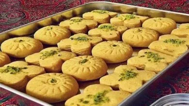 طرز تهیه شیرینی نخودچی خانگی