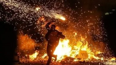 ۱۴ درصد مصدومان چهارشنبه آخر سال عابران پیاده هستند