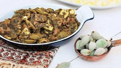 طرز تهیه خورش چغاله بادام طرز تهیه خورش چغاله بادام