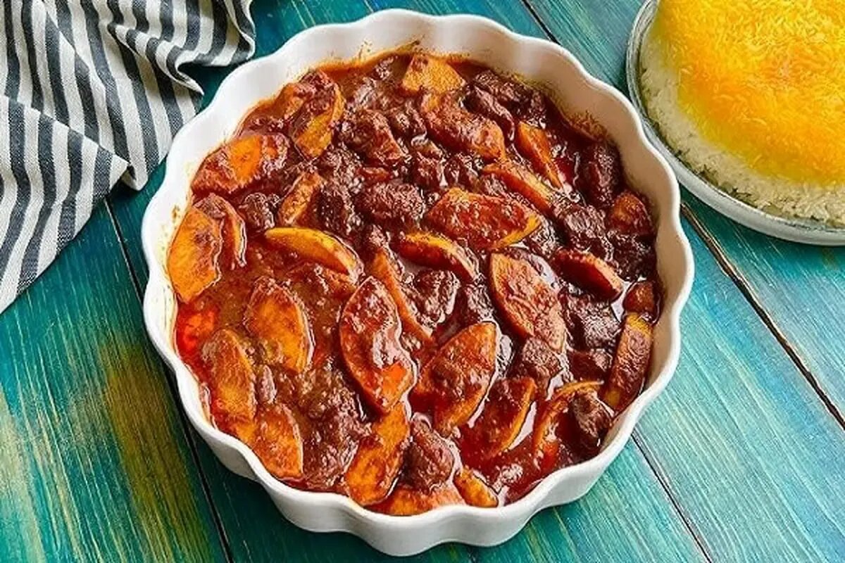 طرز تهیه خورشت به با ماهیچه