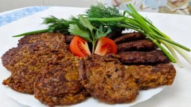 طرز تهیه کتلت بادمجان بدون سیب زمینی