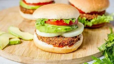 طرز تهیه برگر گیاهی خوشمزه طرز تهیه برگر گیاهی خوشمزه