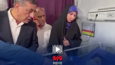عیادت معاون اجرایی رییس جمهور از مصدومان حمله تروریستی رژیم صهیونیستی
