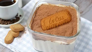 با بیسکویت پتی بور چی درست کنم ؟ ؛ روش تهیه دسر بیسکویتی یخچالی ساده با بیسکویت پتی بور