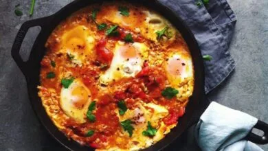 طرز تهیه شاکشوکا؛ خوشمزهترین پیشغذای مدیترانه ای طرز تهیه شاکشوکا؛ خوشمزهترین پیشغذای مدیترانه ای