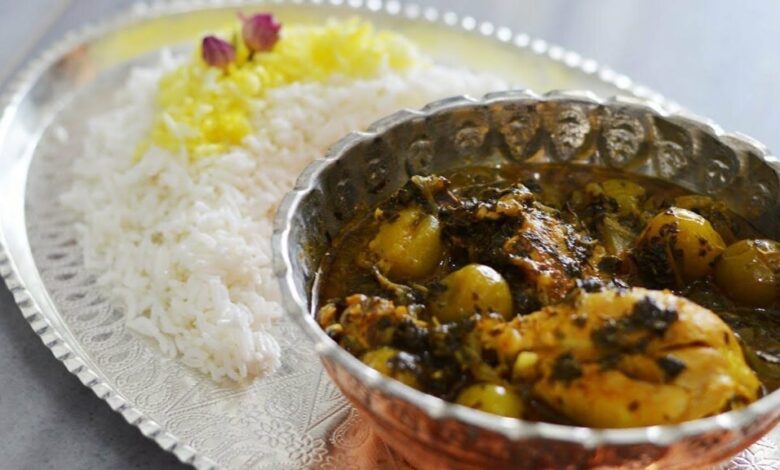 روش تهیه خورش نعناع جعفری ؛ میزان نعنا و جعفری در خورش چه مقدار باید