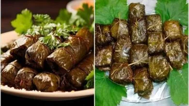 آموزش انواع روشهای پیچیدن برگ دلمه، از سیگاری تا بقچهای آموزش انواع روشهای پیچیدن برگ دلمه، از سیگاری تا بقچهای