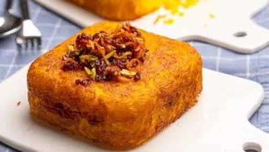 طرز تهیه ته چین گوشت و هویج ؛ طعمی متفاوت، فوق العاده خوشمزه و لذیذ